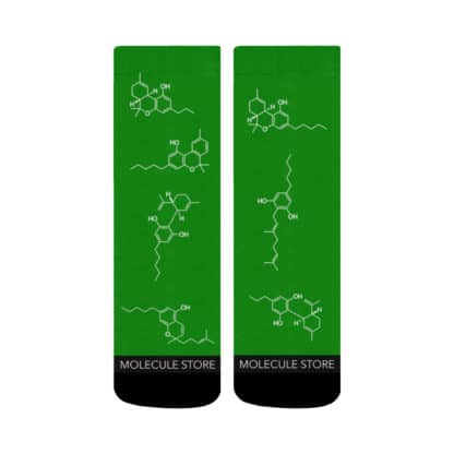 Cannabinoids Crew Socks front