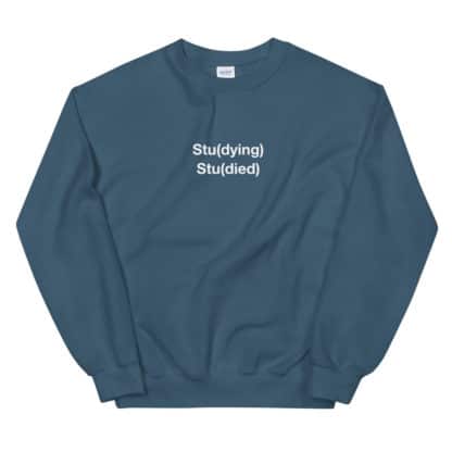 Stu(dying) Stu(died) Sweatshirt Unisex - Image 4