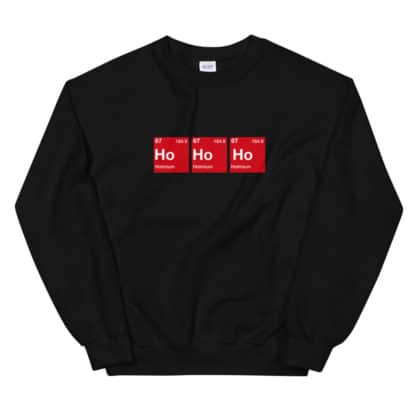 Ho Ho Ho Sweater black