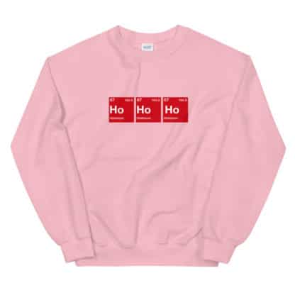 Ho Ho Ho Sweater pink