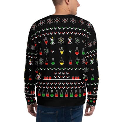 Chemistree ugly sweater black side