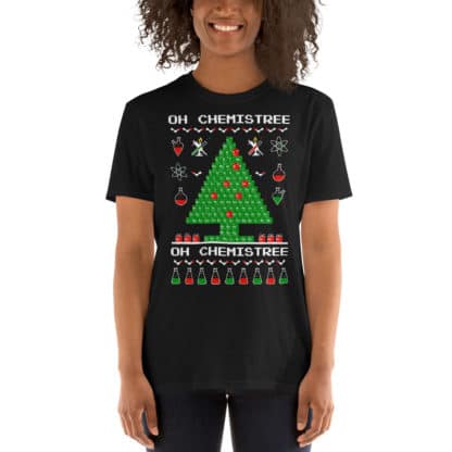 Chemistree t-shirt unisex black