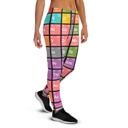 Periodic table sweatpants check women color right