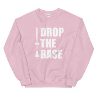 Drop the base sweatshirt light pink