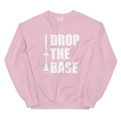 Drop the base sweatshirt light pink