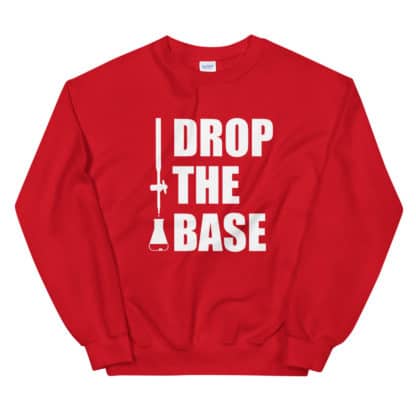 Drop the base sweatshirt red