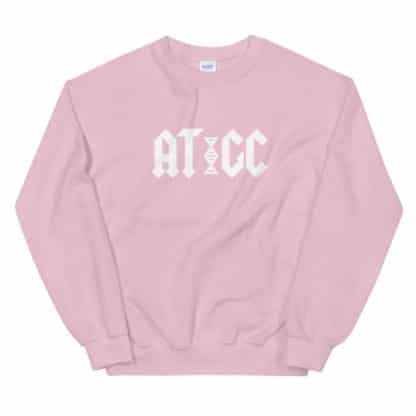 AC/DC DNA sweatshirt pink