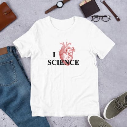 I heart Science t-shirt