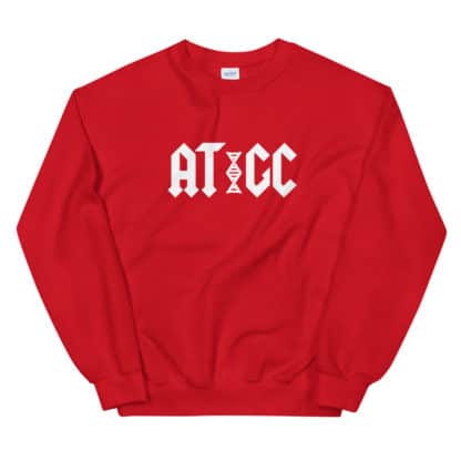 AC/DC DNA sweatshirt Red