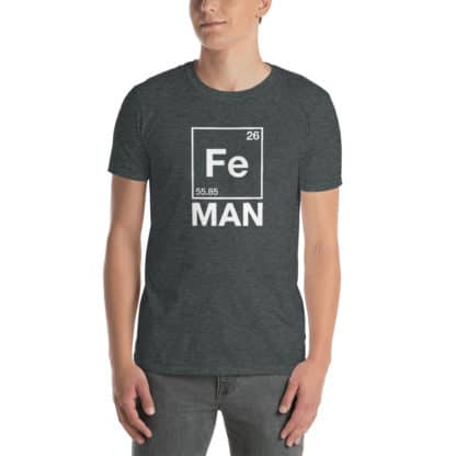 Iron (Fe) Man T-Shirt model