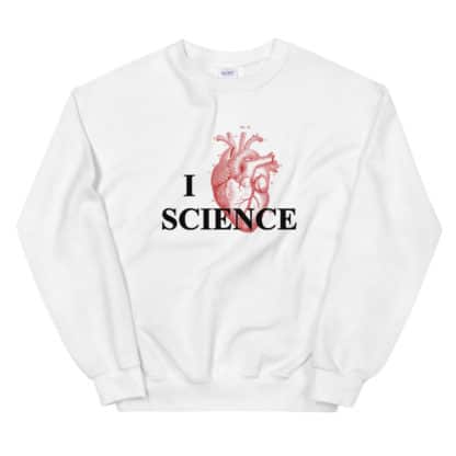 I heart Science sweater
