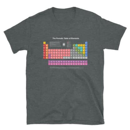 Periodic table of elements t-shirt