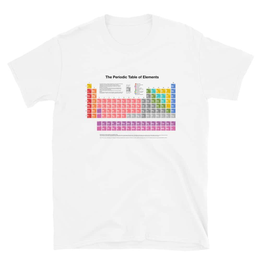 Cabral The Fundamental Element Periodic Table T-Shirt 