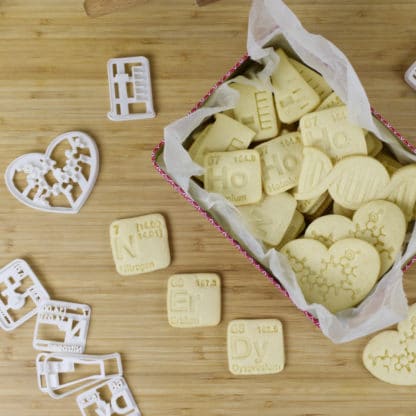 Chemistry Cookies and Cutters Jar