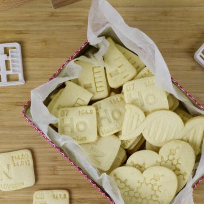 Chemistry Cookies and Cutters Jar