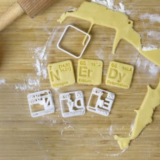 NErDy Elements Cookie Cutter