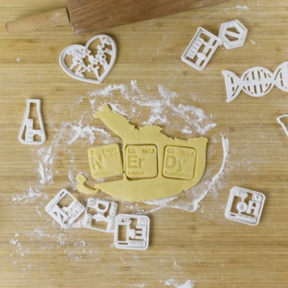 NErDy Elements Cookie Cutter Set