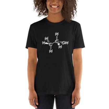 Ethanol molecule drunk t-shirt