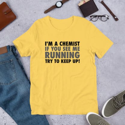 Chemist joke t-shirt