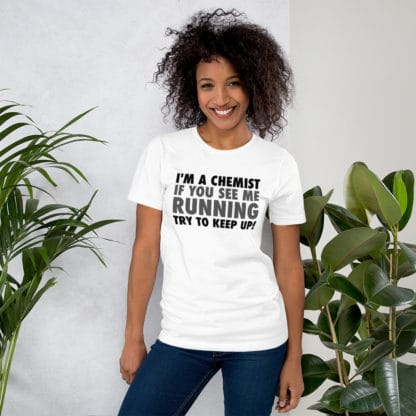 Chemist running t-shirt