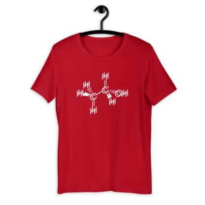 Ethanol molecule t-shirt