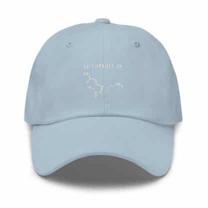 In Pursuit of Serotonin / Happiness Dad Cap Blue