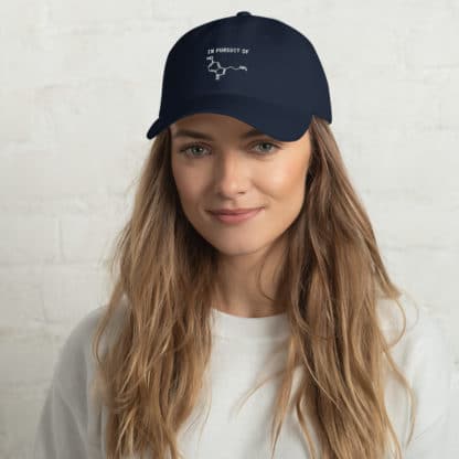 In Pursuit of Serotonin / Happiness Dad Cap Model