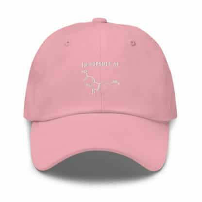 In Pursuit of Serotonin / Happiness Dad Cap Pink