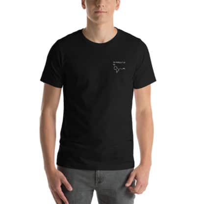 In Pursuit of Happiness / Serotonin T-Shirt Unisex Model