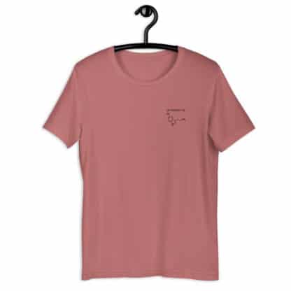 In Pursuit of Happiness (Serotonin) T-Shirt Unisex Mauve