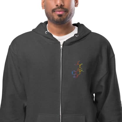 Embroidered LSD Molecule Hoodie