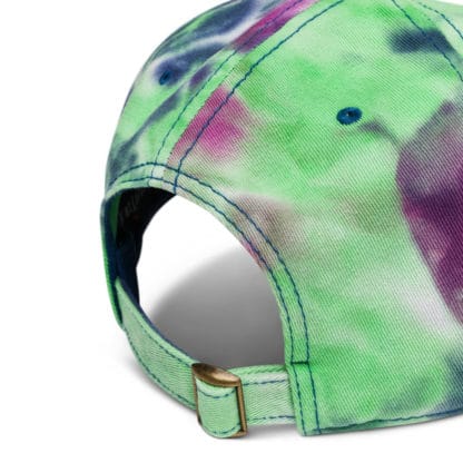 THC Molecule Tie Dye Hat - Image 4