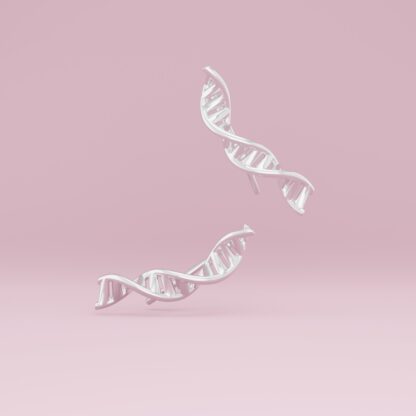 DNA ear climbers sterling silver