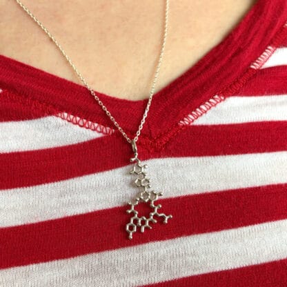 Oxytocin Molecule Necklace