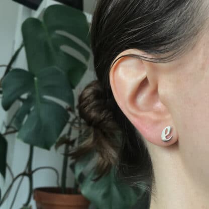 euler earring stud